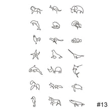 Load image into Gallery viewer, Temporary Small Fresh Tattoo Stickers Waterproof Long Lasting Tattoo Stickers Arm Leg Chest Body Art Tattoo

