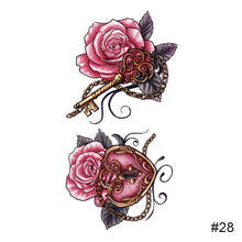 Load image into Gallery viewer, Temporary Small Fresh Tattoo Stickers Waterproof Long Lasting Tattoo Stickers Arm Leg Chest Body Art Tattoo
