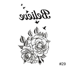 Load image into Gallery viewer, Temporary Small Fresh Tattoo Stickers Waterproof Long Lasting Tattoo Stickers Arm Leg Chest Body Art Tattoo
