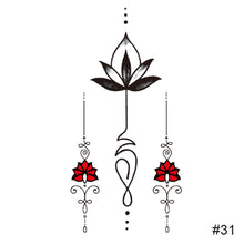 Load image into Gallery viewer, Temporary Small Fresh Tattoo Stickers Waterproof Long Lasting Tattoo Stickers Arm Leg Chest Body Art Tattoo

