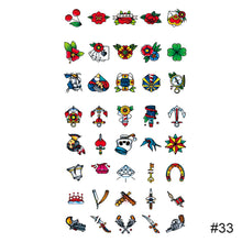 Load image into Gallery viewer, Temporary Small Fresh Tattoo Stickers Waterproof Long Lasting Tattoo Stickers Arm Leg Chest Body Art Tattoo
