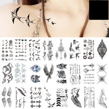 Load image into Gallery viewer, Small Fresh Tattoo Stickers Waterproof Long Lasting Tattoo Stickers Arm Leg Chest Body Art Tattoo For Women Men
