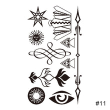 Load image into Gallery viewer, Small Fresh Tattoo Stickers Waterproof Long Lasting Tattoo Stickers Arm Leg Chest Body Art Tattoo For Women Men
