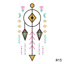 Load image into Gallery viewer, Small Fresh Tattoo Stickers Waterproof Long Lasting Tattoo Stickers Arm Leg Chest Body Art Tattoo For Women Men
