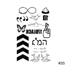 Load image into Gallery viewer, Small Fresh Tattoo Stickers Waterproof Long Lasting Tattoo Stickers Arm Leg Chest Body Art Tattoo For Women Men
