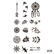 Load image into Gallery viewer, Small Fresh Tattoo Stickers Waterproof Long Lasting Tattoo Stickers Arm Leg Chest Body Art Tattoo For Women Men
