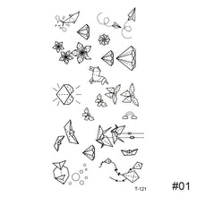 Load image into Gallery viewer, Temporary Small Fresh Tattoo Stickers Waterproof Durable Tattoo Stickers Arm Leg Chest Body Art Tattoo For Women Men

