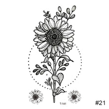 Load image into Gallery viewer, Temporary Small Fresh Tattoo Stickers Waterproof Durable Tattoo Stickers Arm Leg Chest Body Art Tattoo For Women Men
