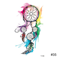 Load image into Gallery viewer, Temporary Small Fresh Tattoo Stickers Waterproof Durable Tattoo Stickers Arm Leg Chest Body Art Tattoo For Women Men
