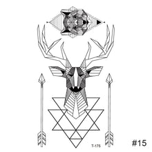 Load image into Gallery viewer, Temporary Small Fresh Tattoo Stickers Waterproof Long Lasting Tattoo Stickers Body Art Tattoo For Women Men
