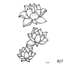 Load image into Gallery viewer, Temporary Small Fresh Tattoo Stickers Waterproof Long Lasting Tattoo Stickers Body Art Tattoo For Women Men
