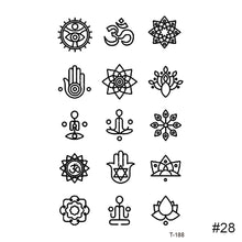 Load image into Gallery viewer, Temporary Small Fresh Tattoo Stickers Waterproof Long Lasting Tattoo Stickers Body Art Tattoo For Women Men
