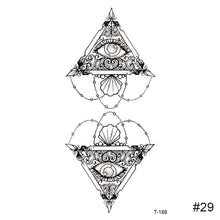 Load image into Gallery viewer, Temporary Small Fresh Tattoo Stickers Waterproof Long Lasting Tattoo Stickers Body Art Tattoo For Women Men
