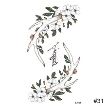 Load image into Gallery viewer, Temporary Small Fresh Tattoo Stickers Waterproof Long Lasting Tattoo Stickers Body Art Tattoo For Women Men

