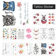 Load image into Gallery viewer, Small Fresh Tattoo Stickers Waterproof Long Lasting Tattoo Stickers Temporary Tattoo Stickers Body Art Tattoo
