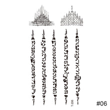 Load image into Gallery viewer, Small Fresh Tattoo Stickers Waterproof Long Lasting Tattoo Stickers Temporary Tattoo Stickers Body Art Tattoo
