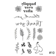 Load image into Gallery viewer, Small Fresh Tattoo Stickers Waterproof Long Lasting Tattoo Stickers Temporary Tattoo Stickers Body Art Tattoo

