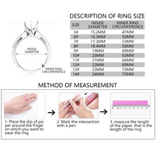 Load image into Gallery viewer, 6mm Popular Fashion Titanium Steel Ring Couple Gold Silver Stainless Steel Zircon Ring Hand Jewelry Simple Design for Women Men
