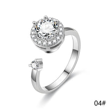 Load image into Gallery viewer, Fashion Simple Personality Sweet Daisy Pendant Opening Ring Women Jewelry Gift
