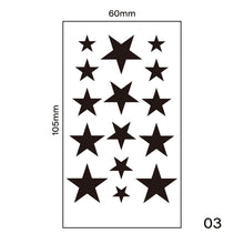 Load image into Gallery viewer, Small Fresh Tattoo Stickers Body Art Tattoo Waterproof Temporary Tattoo Stickers Long Lasting Tattoo Stickers for Women Men
