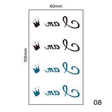 Load image into Gallery viewer, Small Fresh Tattoo Stickers Body Art Tattoo Waterproof Temporary Tattoo Stickers Long Lasting Tattoo Stickers for Women Men
