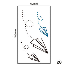 Load image into Gallery viewer, Small Fresh Tattoo Stickers Body Art Tattoo Waterproof Temporary Tattoo Stickers Long Lasting Tattoo Stickers for Women Men
