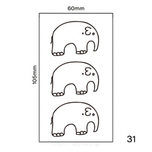 Load image into Gallery viewer, Small Fresh Tattoo Stickers Body Art Tattoo Waterproof Temporary Tattoo Stickers Long Lasting Tattoo Stickers for Women Men
