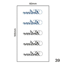 Load image into Gallery viewer, Small Fresh Tattoo Stickers Body Art Tattoo Waterproof Temporary Tattoo Stickers Long Lasting Tattoo Stickers for Women Men
