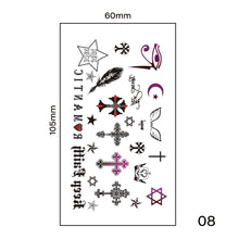 Load image into Gallery viewer, Small Fresh Tattoo Stickers Harajuku Style Tattoo Stickers Waterproof Long Lasting Tattoo Stickers Temporary Body Art Tattoo
