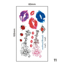 Load image into Gallery viewer, Small Fresh Tattoo Stickers Harajuku Style Tattoo Stickers Waterproof Long Lasting Tattoo Stickers Temporary Body Art Tattoo
