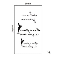 Load image into Gallery viewer, Small Fresh Tattoo Stickers Harajuku Style Tattoo Stickers Waterproof Long Lasting Tattoo Stickers Temporary Body Art Tattoo
