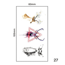 Load image into Gallery viewer, Small Fresh Tattoo Stickers Harajuku Style Tattoo Stickers Waterproof Long Lasting Tattoo Stickers Temporary Body Art Tattoo

