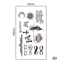 Load image into Gallery viewer, Small Fresh Tattoo Stickers Harajuku Style Tattoo Stickers Waterproof Long Lasting Tattoo Stickers Temporary Body Art Tattoo
