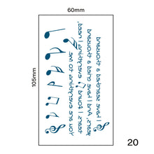 Load image into Gallery viewer, Small Fresh Tattoo Stickers Harajuku Style Tattoo Stickers Waterproof Long Lasting Body Art Tattoo Stickers
