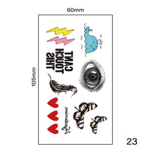 Load image into Gallery viewer, Small Fresh Tattoo Stickers Harajuku Style Tattoo Stickers Waterproof Long Lasting Body Art Tattoo Stickers
