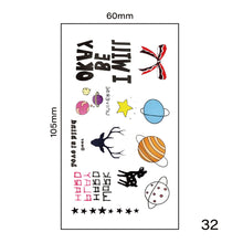 Load image into Gallery viewer, Small Fresh Tattoo Stickers Harajuku Style Tattoo Stickers Waterproof Long Lasting Body Art Tattoo Stickers
