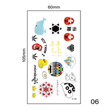 Load image into Gallery viewer, Small Fresh Tattoo Stickers Harajuku Style Tattoo Stickers Body Art Tattoo Waterproof Long Lasting Tattoo Stickers
