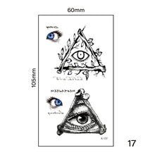 Load image into Gallery viewer, Small Fresh Tattoo Stickers Harajuku Style Tattoo Stickers Body Art Tattoo Waterproof Long Lasting Tattoo Stickers
