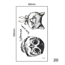 Load image into Gallery viewer, Small Fresh Tattoo Stickers Harajuku Style Tattoo Stickers Body Art Tattoo Waterproof Long Lasting Tattoo Stickers
