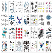 Load image into Gallery viewer, Small Fresh Tattoo Stickers Harajuku Style Tattoo Stickers Temporary Body Art Tattoo Waterproof Long Lasting Tattoo Stickers

