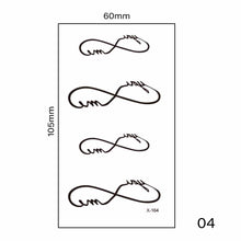 Load image into Gallery viewer, Small Fresh Tattoo Stickers Harajuku Style Tattoo Stickers Temporary Body Art Tattoo Waterproof Long Lasting Tattoo Stickers
