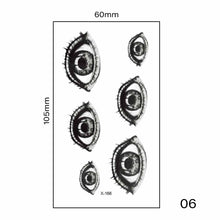 Load image into Gallery viewer, Small Fresh Tattoo Stickers Harajuku Style Tattoo Stickers Temporary Body Art Tattoo Waterproof Long Lasting Tattoo Stickers

