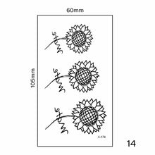 Load image into Gallery viewer, Small Fresh Tattoo Stickers Harajuku Style Tattoo Stickers Temporary Body Art Tattoo Waterproof Long Lasting Tattoo Stickers
