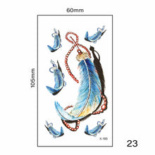 Load image into Gallery viewer, Small Fresh Tattoo Stickers Harajuku Style Tattoo Stickers Temporary Body Art Tattoo Waterproof Long Lasting Tattoo Stickers
