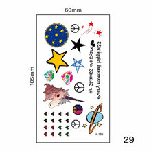 Load image into Gallery viewer, Small Fresh Tattoo Stickers Harajuku Style Tattoo Stickers Temporary Body Art Tattoo Waterproof Long Lasting Tattoo Stickers

