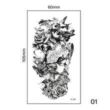 Load image into Gallery viewer, Multicolor Small Fresh Tattoo Stickers Harajuku Style Tattoo Stickers Waterproof Long Lasting Body Art Tattoo for Women Men
