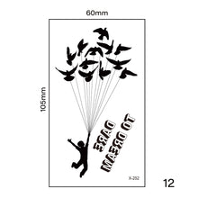 Load image into Gallery viewer, Multicolor Small Fresh Tattoo Stickers Harajuku Style Tattoo Stickers Waterproof Long Lasting Body Art Tattoo for Women Men

