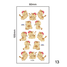 Load image into Gallery viewer, Multicolor Small Fresh Tattoo Stickers Harajuku Style Tattoo Stickers Waterproof Long Lasting Body Art Tattoo for Women Men
