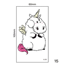 Load image into Gallery viewer, Multicolor Small Fresh Tattoo Stickers Harajuku Style Tattoo Stickers Waterproof Long Lasting Body Art Tattoo for Women Men

