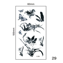 Load image into Gallery viewer, Multicolor Small Fresh Tattoo Stickers Harajuku Style Tattoo Stickers Waterproof Long Lasting Body Art Tattoo for Women Men
